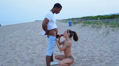 Sexy latina fucking a black cock in POV